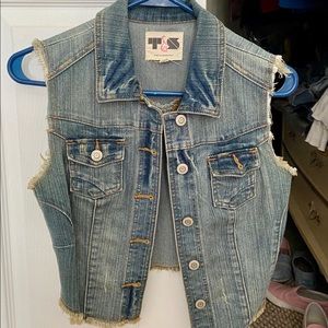 Denim vest